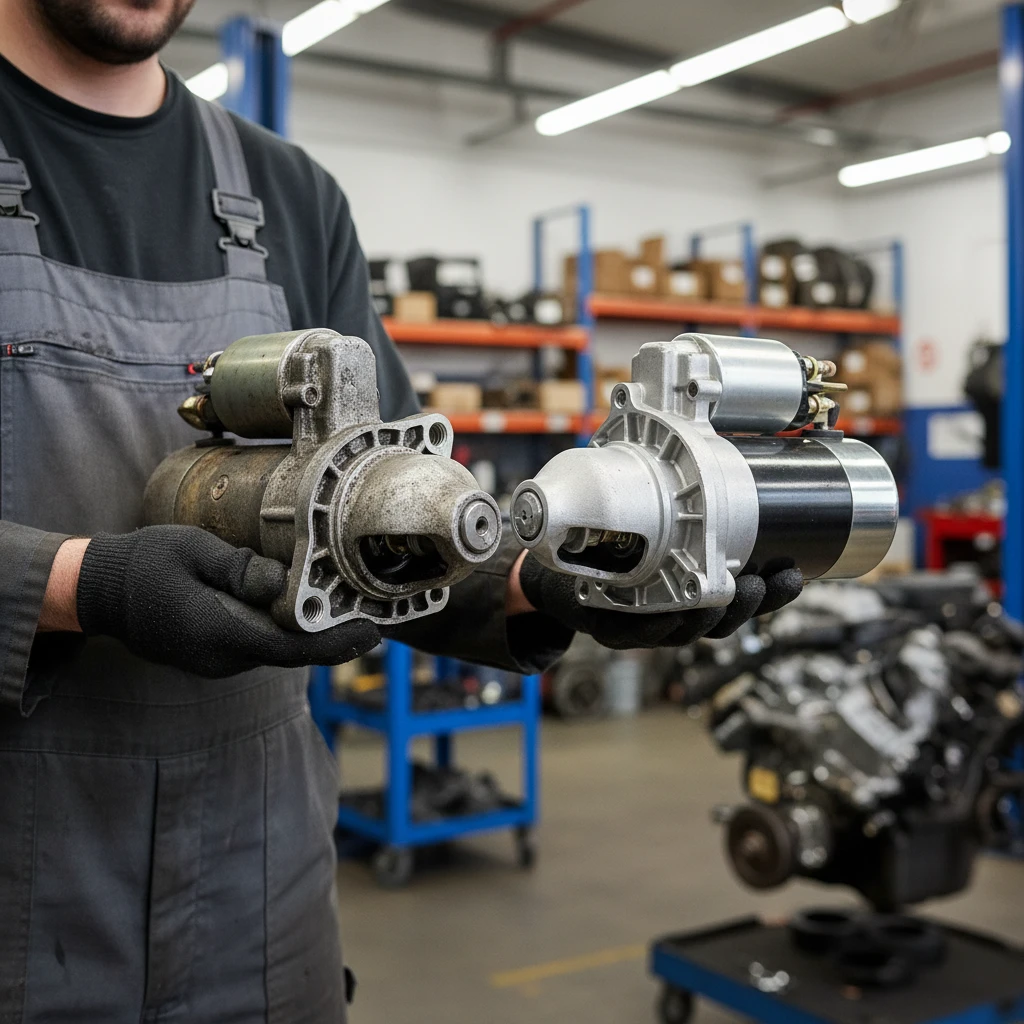 Comparison of Mazda RX-8 Series 1 vs Series 2 Starter Motors