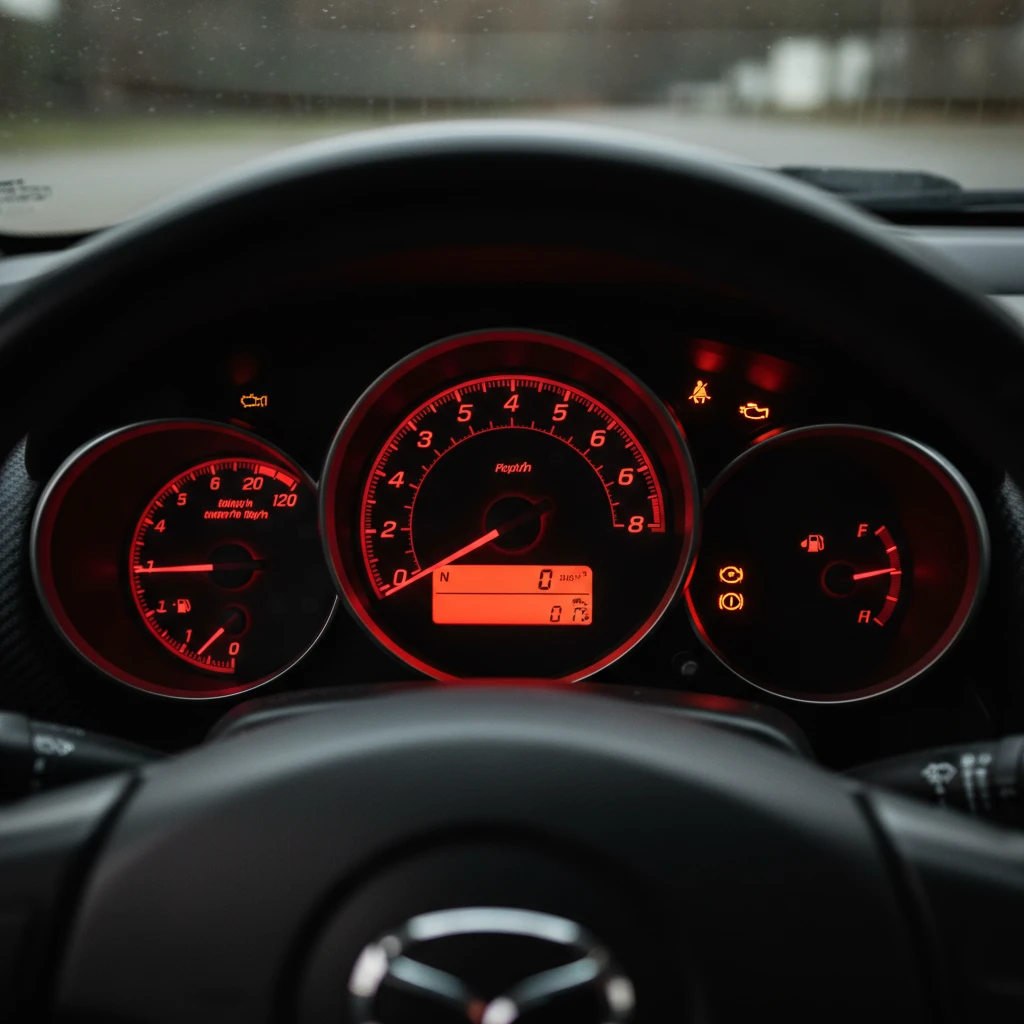 RX-8 Dashboard NVRAM Reset Indicator
